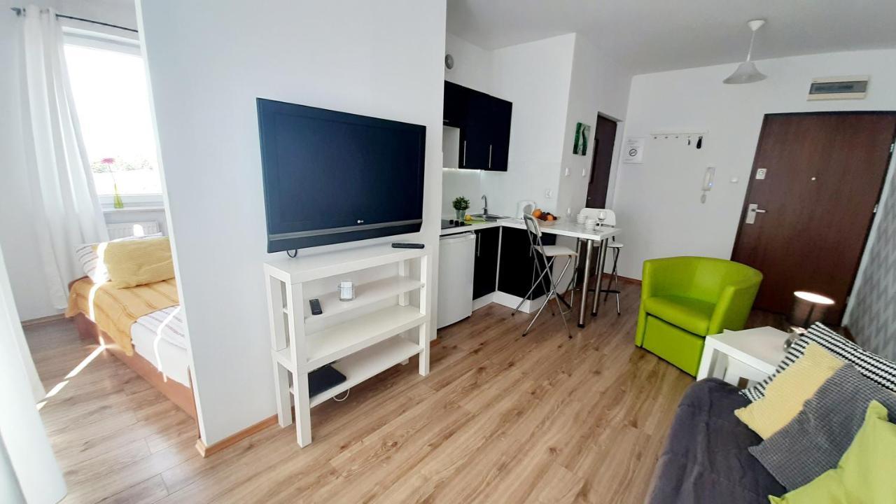 Apartament Z Balkonem I Bezplatnym Parkingiem Gdańsk Exteriör bild